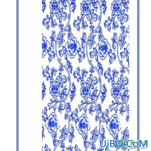 PS鼠绘一个3D效果的青花瓷瓶，青花瓷器。