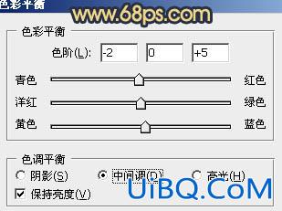 ps处理外景婚纱照片清爽的黄绿色