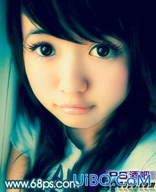 ps调出非主流青黄色调 ps调出非主流青黄色调