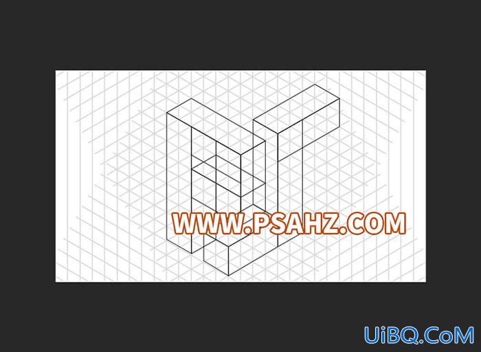 PS立体字效教程：学习制作简单的三维立体字，3D立体字效