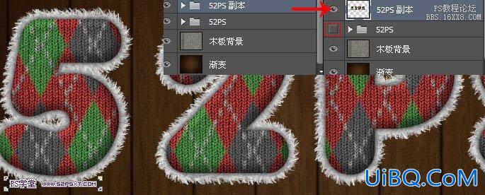 ps毛线字教程