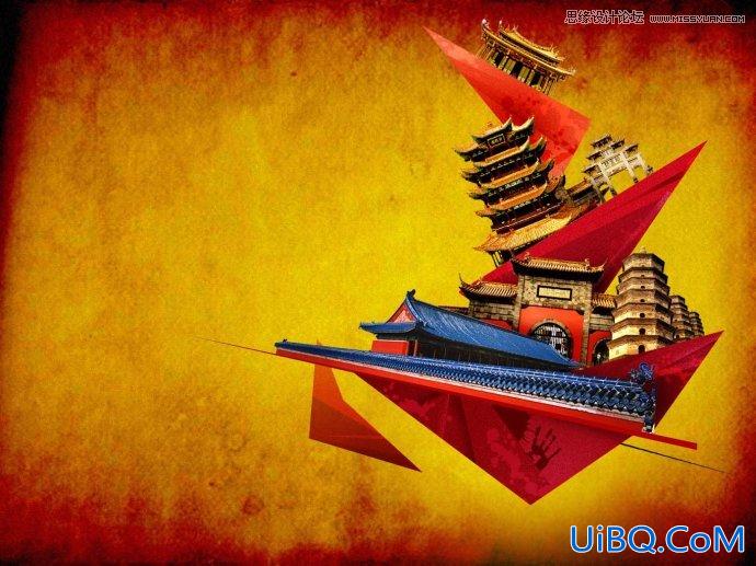 ps多张图拼接成一张时尚桌面壁纸