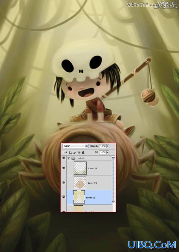 ps故事书插画教程