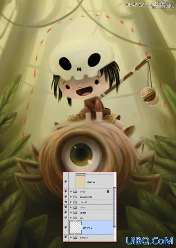 ps故事书插画教程