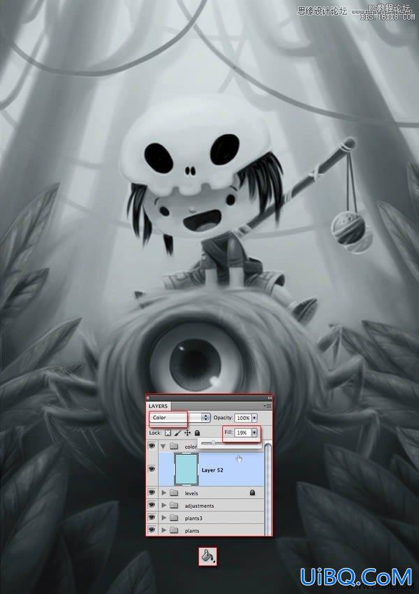 ps故事书插画教程