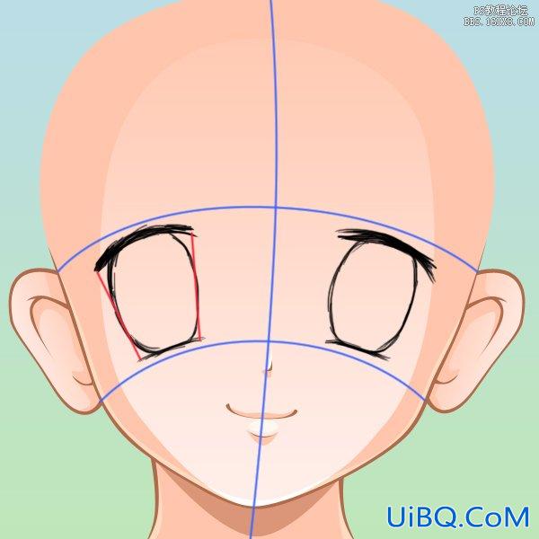 ps卡通人物眼睛鼠绘教程