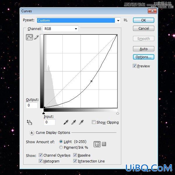 ps设计行星海报