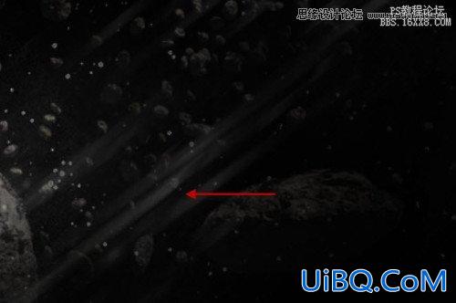 光线效果，ps制作高速运行光束教程