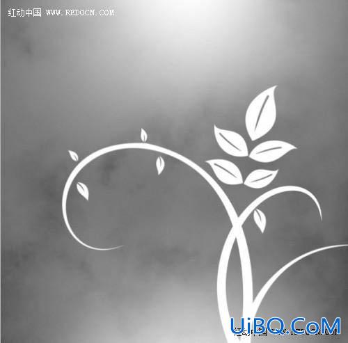 ps设计金色花纹墙纸教程