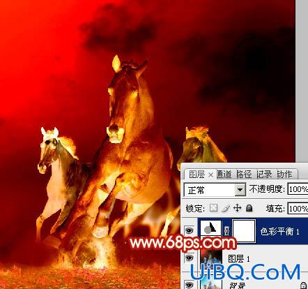ps设计马年新年贺卡教程