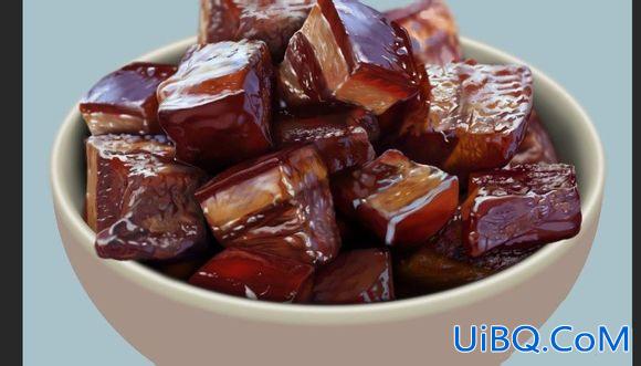 ps cc鼠绘红烧肉教程