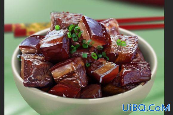ps cc鼠绘红烧肉教程
