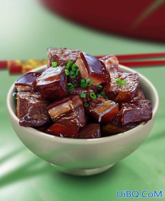 ps cc鼠绘红烧肉教程