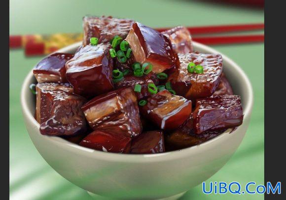 ps cc鼠绘红烧肉教程