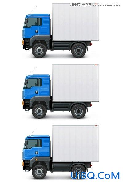 ps鼠绘小货车