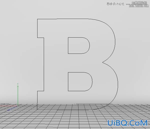 ps结合C4D制作三维立体艺术字