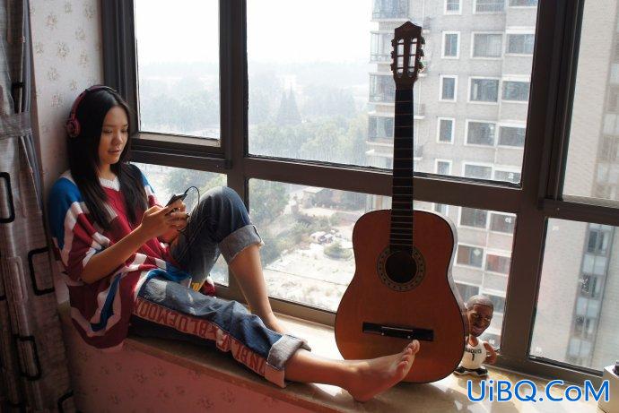 ps给图片加上飘渺艺术特效