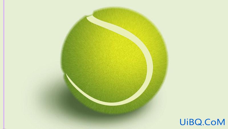 ps鼠绘网球教程