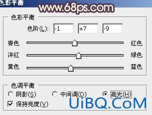 ps甜MM孩加上柔和的黄褐色