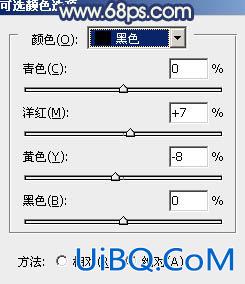 ps给池塘边的人物图片加上梦幻的蓝黄色