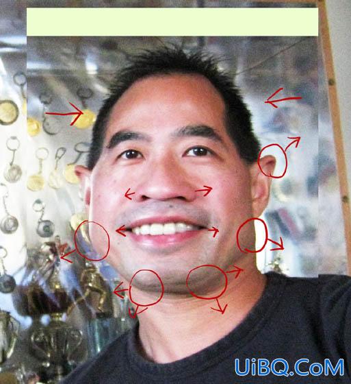 ps把人物头像转为搞笑的大头漫画效果
