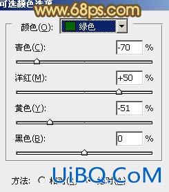 ps给山坡上的写真人物图片添加甜美色