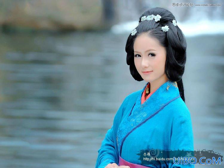 ps转手绘之古典衣服