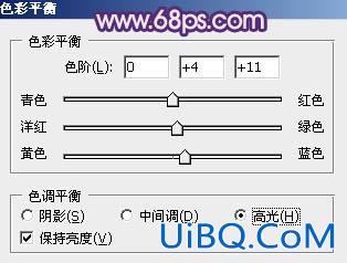 ps给古建筑婚片添加柔和的橙蓝色