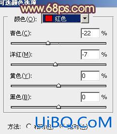 ps调出暗调外景人物图片漂亮的蓝橙色