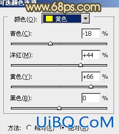 ps调出坐路面上的非主流颓废的暖色调