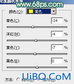 ps调出非主流柔美的青红色