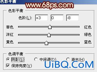 ps打造暖暖的红褐色外景MM图片