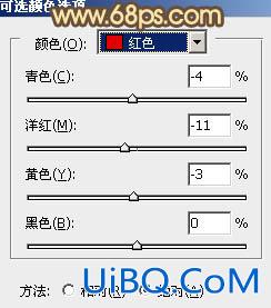 ps非主流暖调红褐色图片