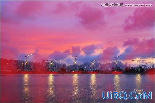 ps给夜景制作璀璨的星光效果图