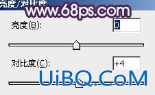 ps调出非主流经典暗调蓝红色
