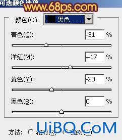 ps给塘边情侣图片添加温暖的霞光色