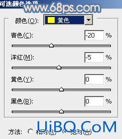 ps调出外景MM图片朦胧的淡蓝色