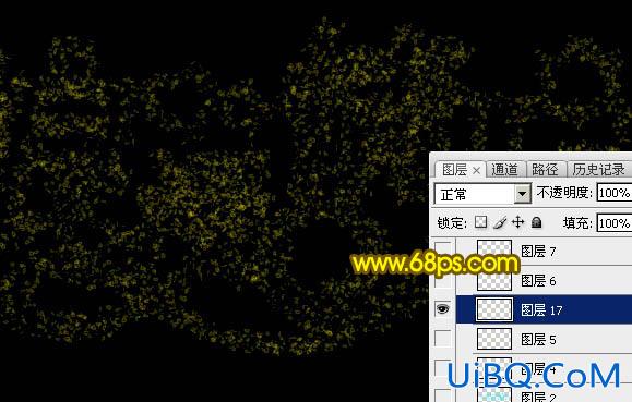 发光字，ps设计情人节发光文字效果教程