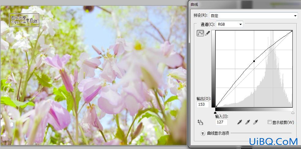 ps数码照片后期色调处理日系效