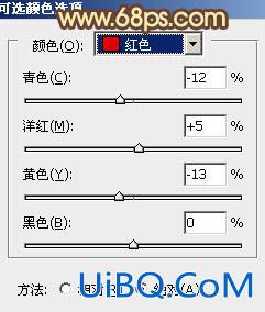 ps调出树林MM图片梦幻的橙褐色