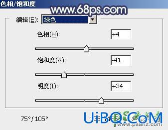 ps调色教程：巧用云彩滤镜等工具给美女外景照调出梦幻淡绿色效果