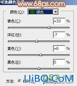 PS图片调色实例教程:给铁轨上自拍的甜美女孩儿调出青绿色