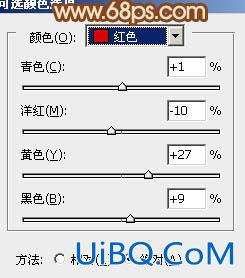 ps制作流行的黄褐色室内人像图片