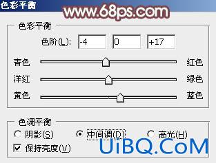 ps打造漂亮的淡绿色田园婚片
