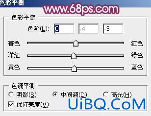 ps给草地MM图片添加柔美的橙褐色