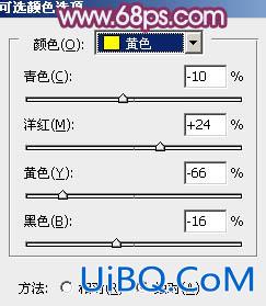 ps给草地MM图片添加柔美的橙褐色