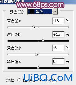 ps给草地MM图片添加柔美的橙褐色