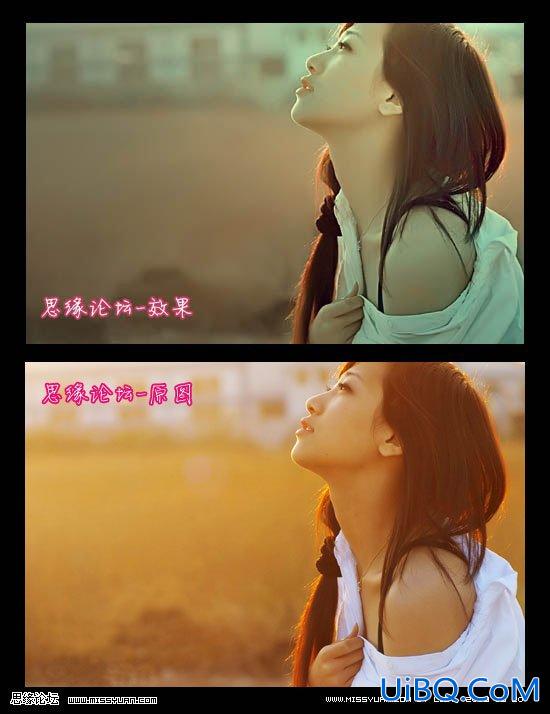 ps为非主流黄昏暗黄艺术色调