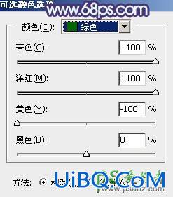 PS给森系唯美女生图片制作出唯美紫色透射阳光的效果