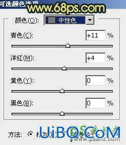 PS给街头自拍的欧美情侣艺术照调出唯美的暗青色